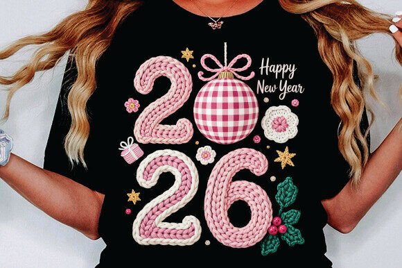2026 New Year Yarn Letter PNG: A Creative Tool for the Modern Creator