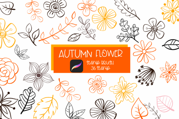 Autumn Flower: Warm Charm in Every Brushstroke