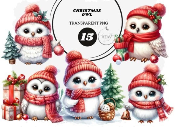 Christmas Owl: A Festive Addition to Your Creative Projects