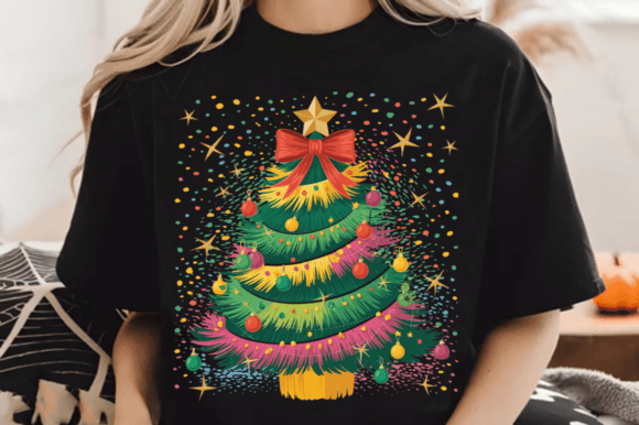 Colorful Glitter Coquette Christmas Tree: A Sparkling Addition to Your Creative Projects