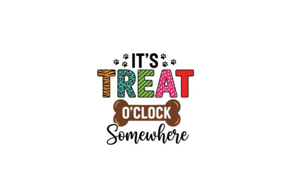 Fun Treat O Clock Sign for Dogs