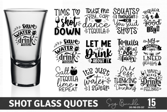 Funny Shot Glass Svg Bundle: A Creative Tool for Craft Enthusiasts