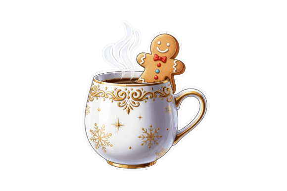 Gingerbread Man in a Mug of Cocoa: A Festive Addition to Your Holiday Workflow