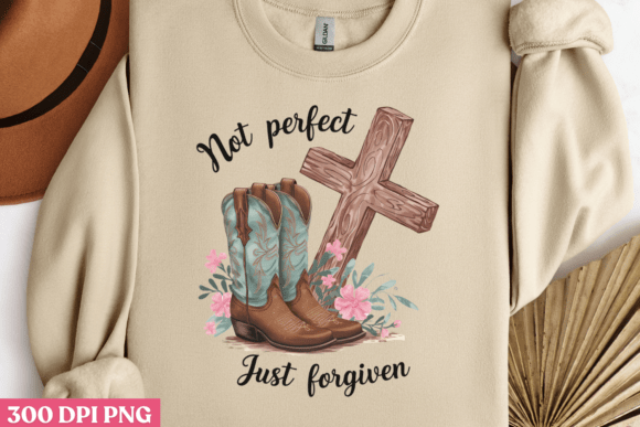 Not Perfect, Just Forgiven PNG: A Strategic Design for Creative Success