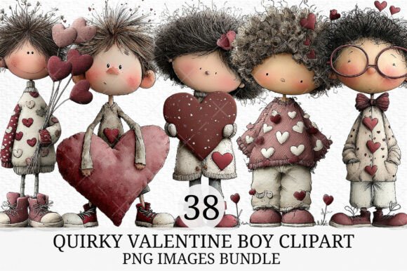 Quirky Valentine Boy Clipart: A Fun and Creative Way to Celebrate Love