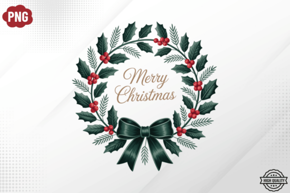 Red Black Christmas Clipart PNG Design