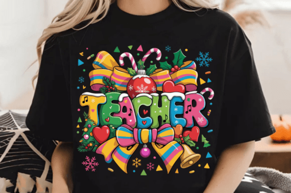 Retro Reindeer Christmas Teacher SVG: A Creative Resource for Educators and DIY Enthusiasts