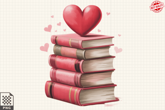 Watercolor Valentine’s Day Clipart PNG: A Versatile Digital Design for Creative Projects